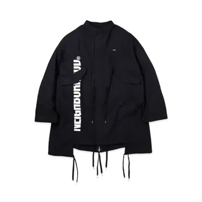 NEIGHBORHOOD FISHTAIL / C-COAT "Black"