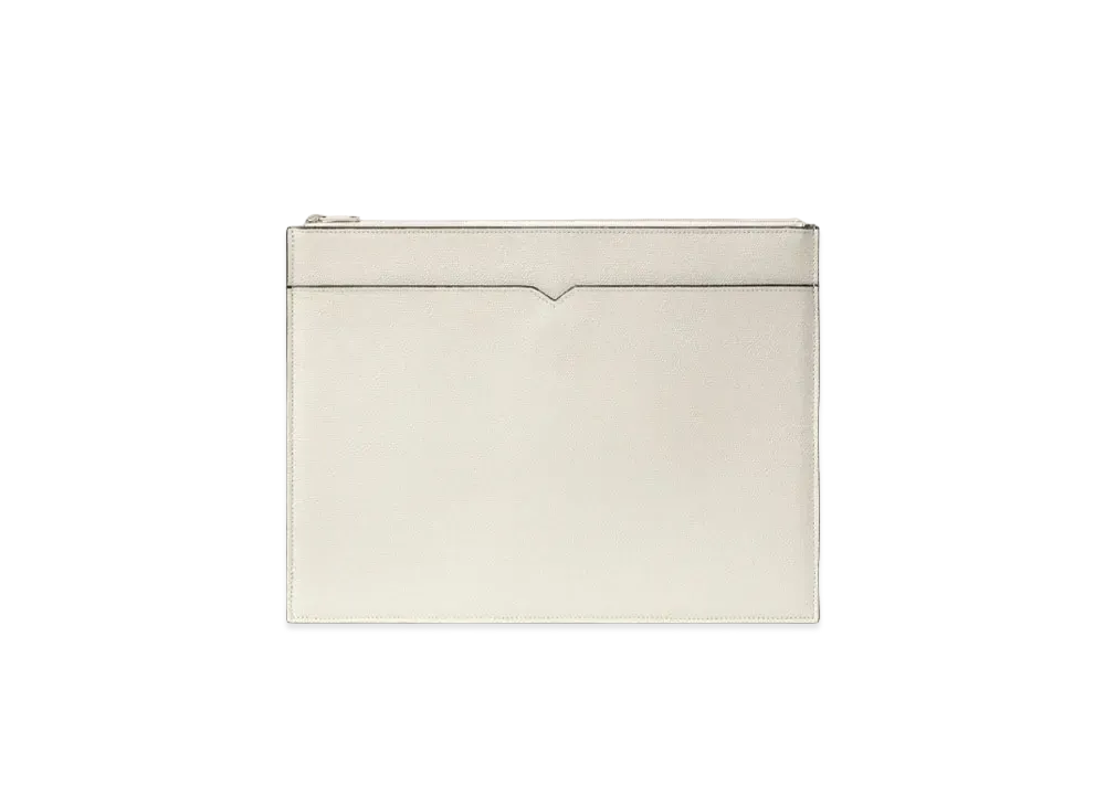 Valextra V Document Holder "White"