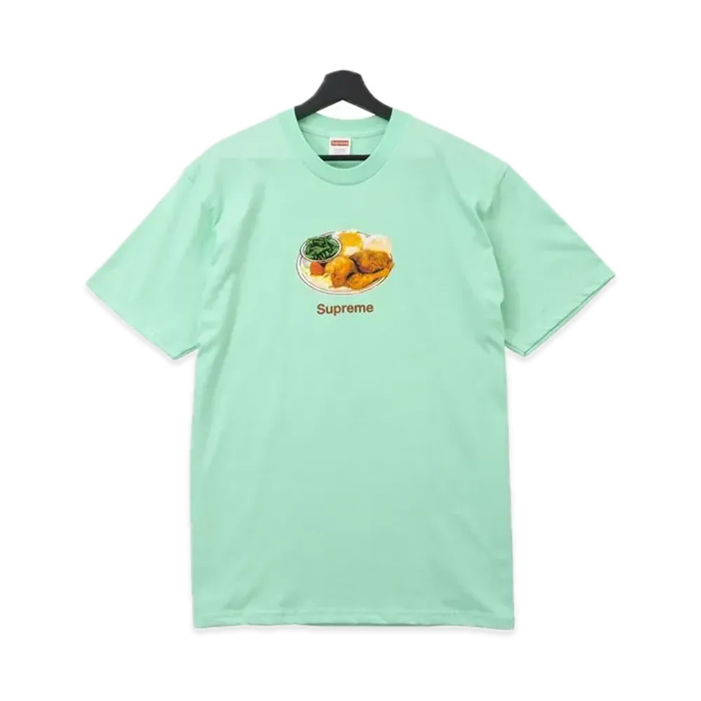 シュプリーム チキン ディナー Tシャツ "パール ミント"