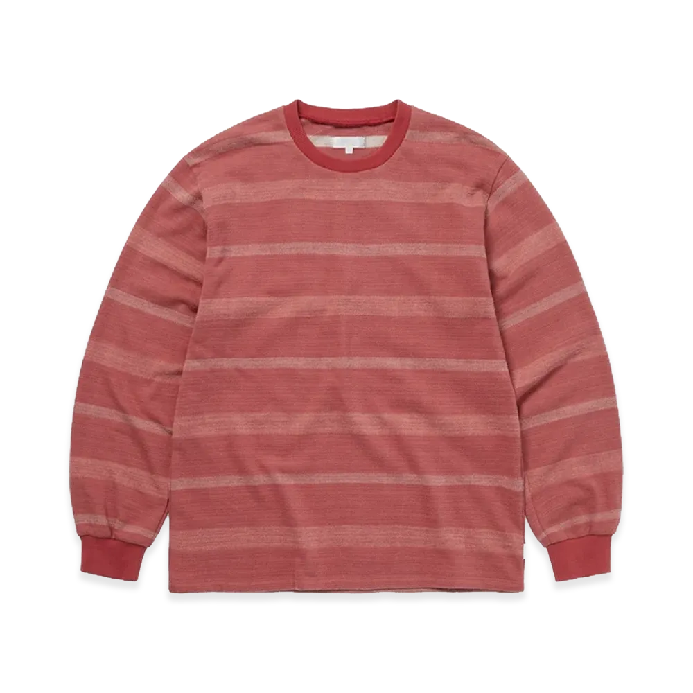 thisisneverthat Brushed Striped L/S Tee "Pink"