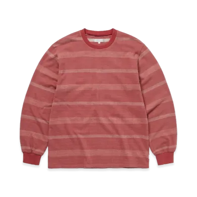 thisisneverthat Brushed Striped L/S Tee "Pink"