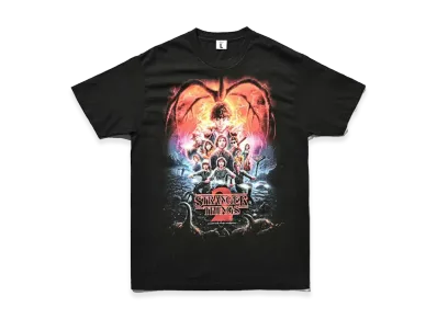 weber x Stranger Things T Shirt with Special Box (Season 2) "Black"