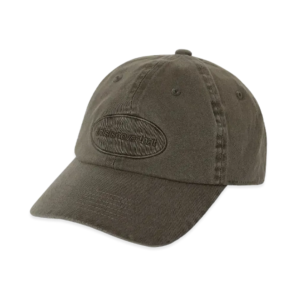 thisisneverthat Overdyed E/T-Logo Cap "Charcoal"