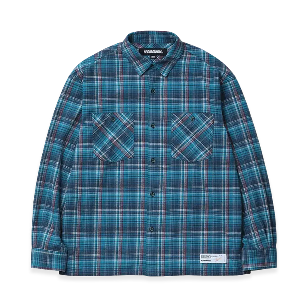NEIGHBORHOOD Clan Tartan Check Shirt LS "Green"