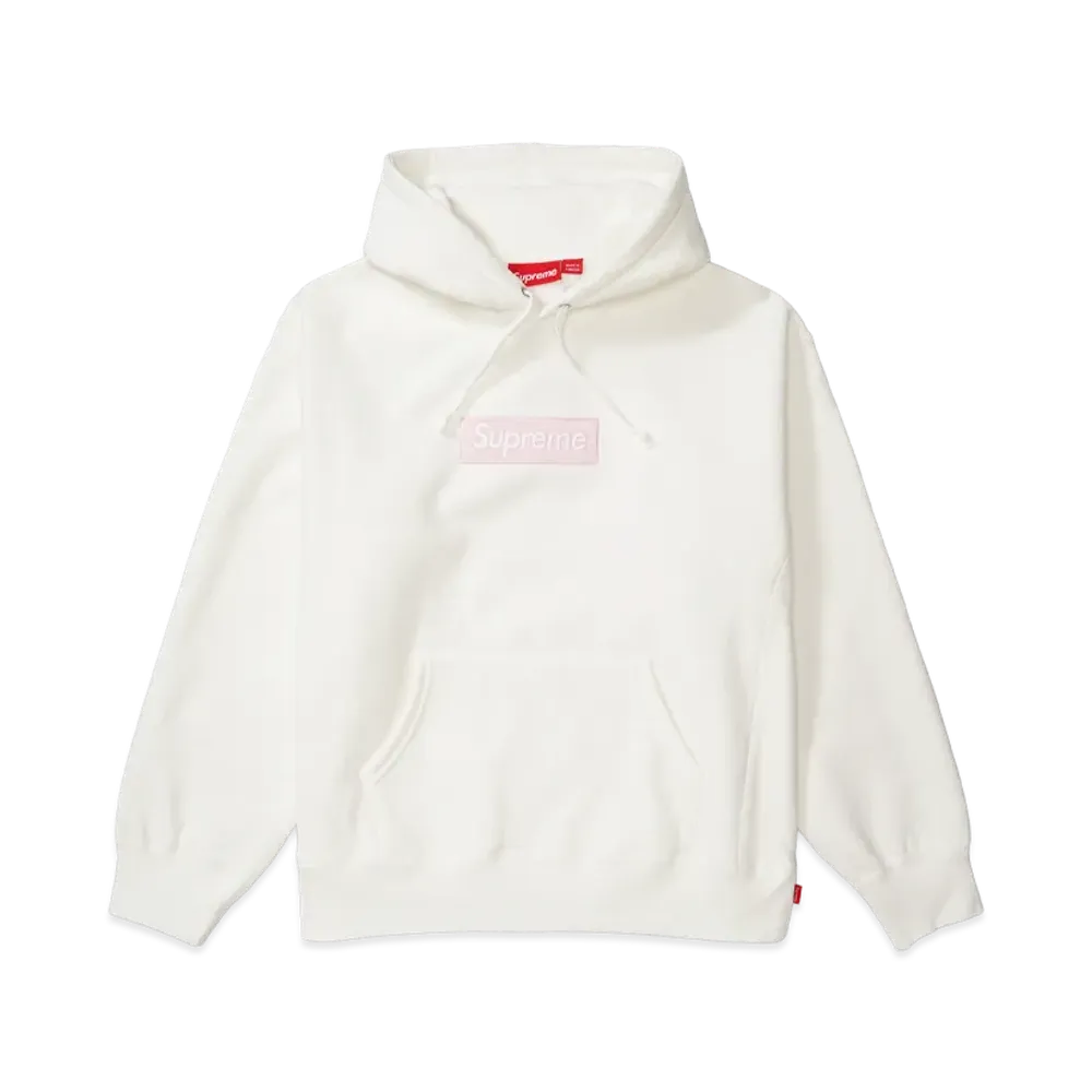 Supreme Box Logo Hooded Sweatshirt (25FW) "White"