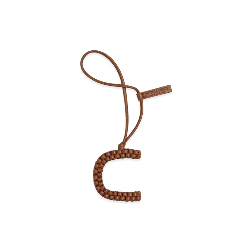 Bottega Veneta Letter C Charm "Wood"