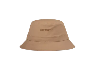 Carhartt WIP Hat Hat Script Bucket Hat Script Bucket Hat "Nomad H Brown"