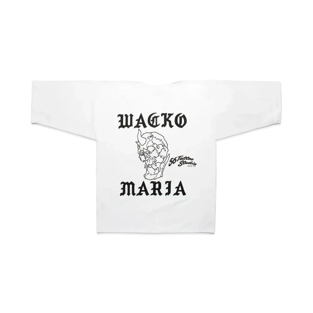 WACKO MARIA x 56 Tattoo Studio / Dabo Shirt "White"