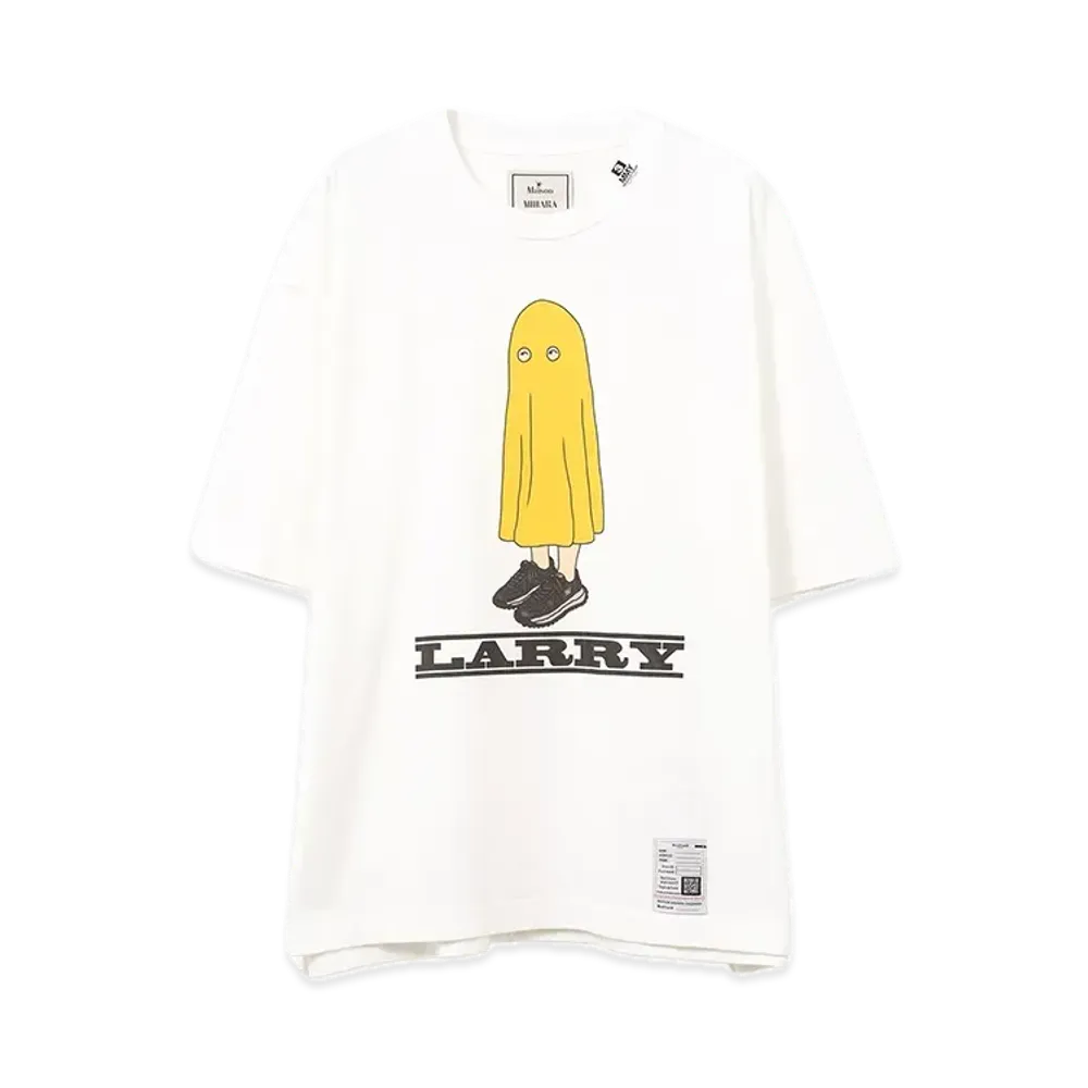 Maison MIHARA YASUHIRO LARRY Printed Half Sleeve T-Shirt "White"