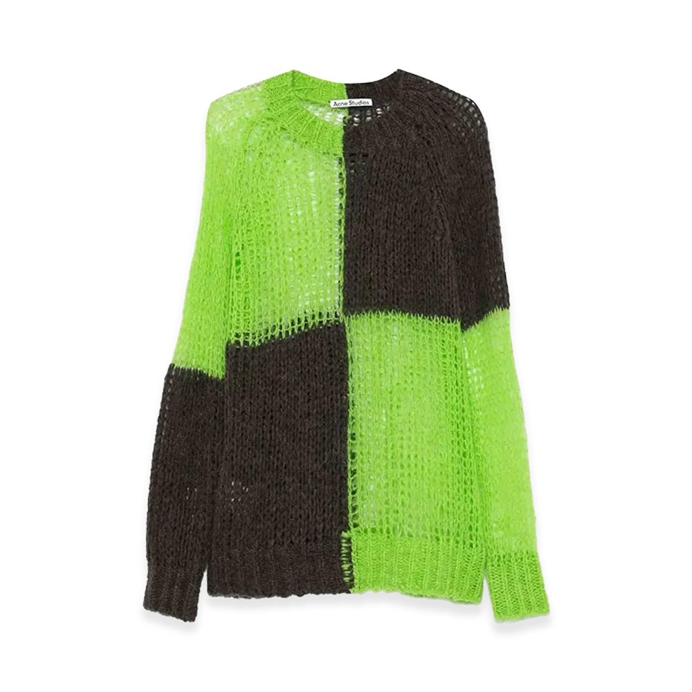 Acne Studios Women's Loose Knit Jumper "Green"