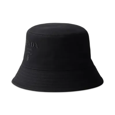 PRADA Drill Bucket Hat "Black"
