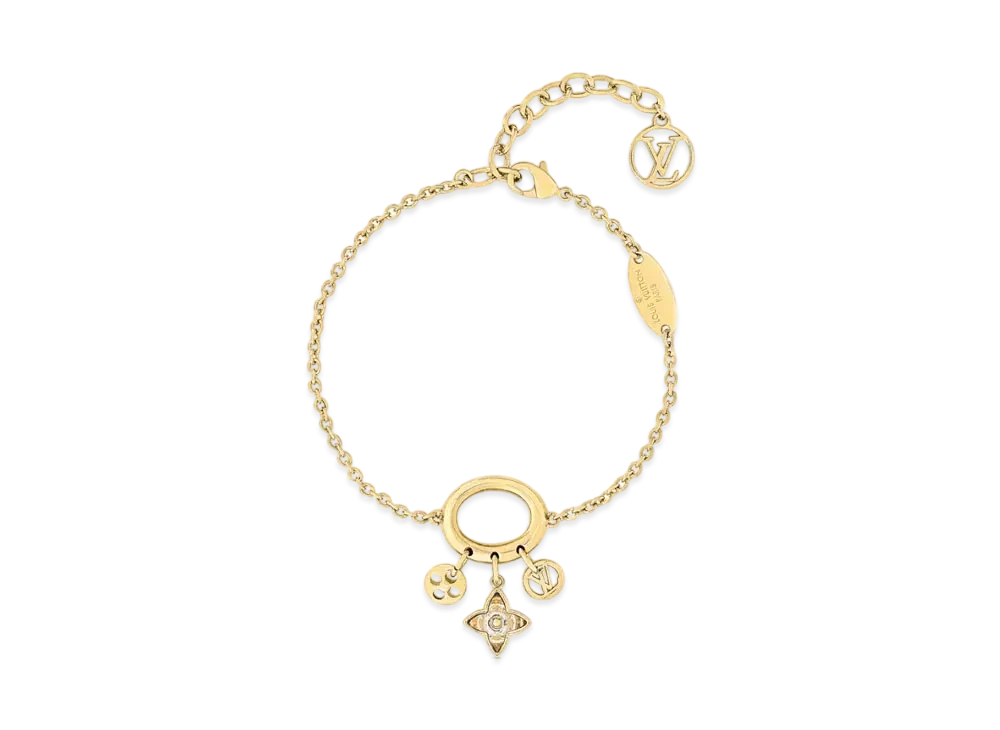 Louis Vuitton My Blooming Strass Bracelet "Gold"