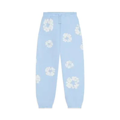 DENIM TEARS The Cotton Wreath Sweatpants "Powder Blue"