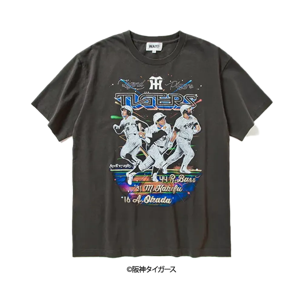 阪神タイガース90周年記念 \ WAYP MUSIC Tigers legend players 1985 Tee by WAYP MUSIC "BLACK"