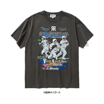 阪神タイガース90周年記念 \ WAYP MUSIC Tigers legend players 1985 Tee by WAYP MUSIC "BLACK"