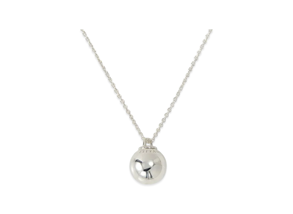 Tiffany & Co. Ball Pendant Necklace "Silver"