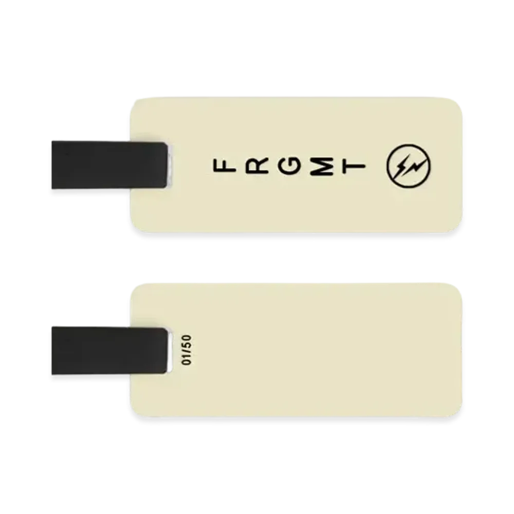 FRAGMENT CUSTOM BACK FRGMT Luggage Tag "Almond"