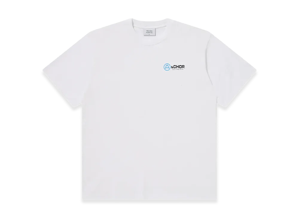 Mercedes Anchor inc. A&Chor Logo Tee "White"