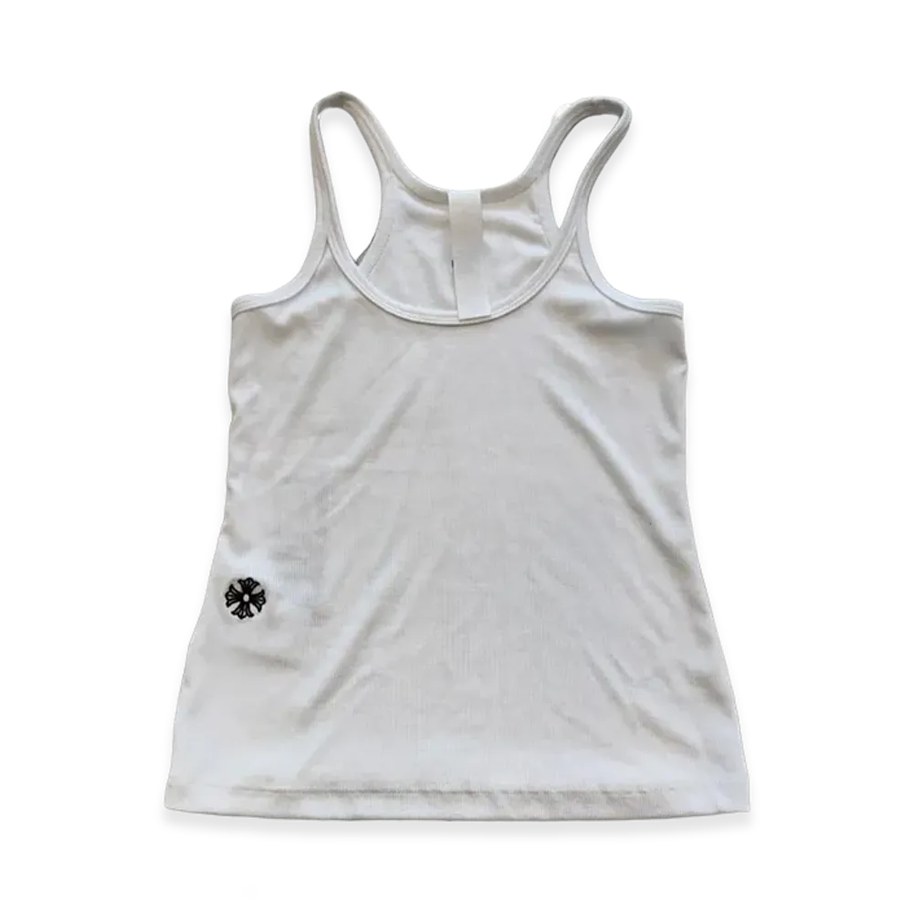 Chrome Hearts Bad Seed CH Embroidered Tank Top "White"