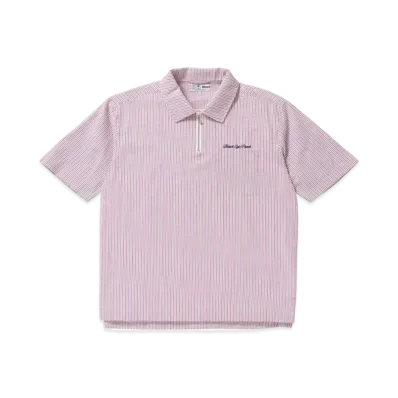 BlackEyePatch SEERSUCKER HALF ZIP SHIRT "Tricolor"
