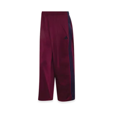 adidas Stadium Tricot Loose Fit Straight Leg Pants "Maroon/Dark Blue"