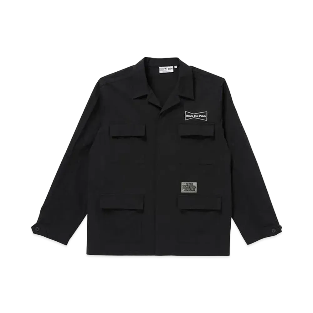 BlackEyePatch x Wasted Youth BDU JACKET "Black" / VERDY