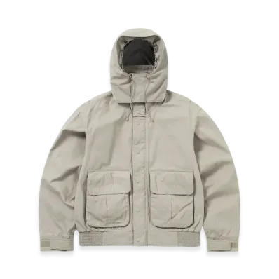 thisisneverthat Waxed Field Jacket "Stone"