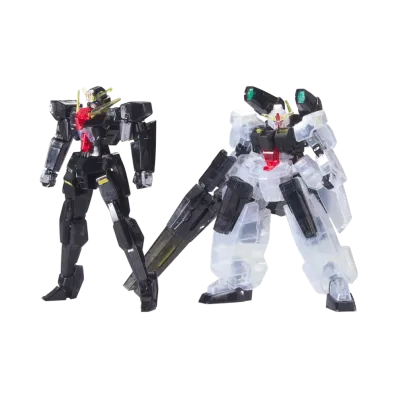 BANDAI "HIGH GRADE" -MOBILE SUIT GUNDAM 00- HG 1/144 Seravee Gundam & Seraphim Gundam Clear Color Version