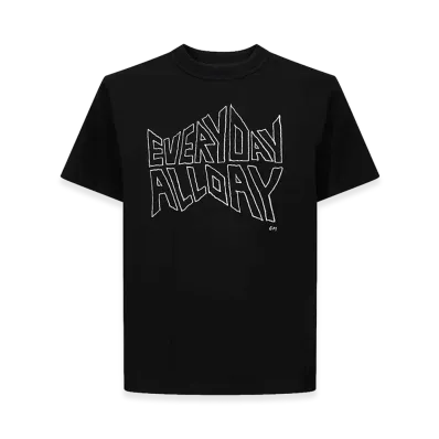 sacai Geoff Print T-Shirt "Black"