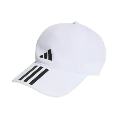 adidas 3-Stripes Aeroready Running Training Baseball Cap "White/Black"