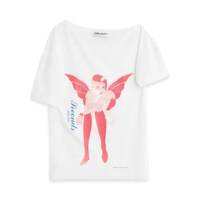 OUR LEGACY Women's Slant T-Shirt "Cybernetic Demon Print"