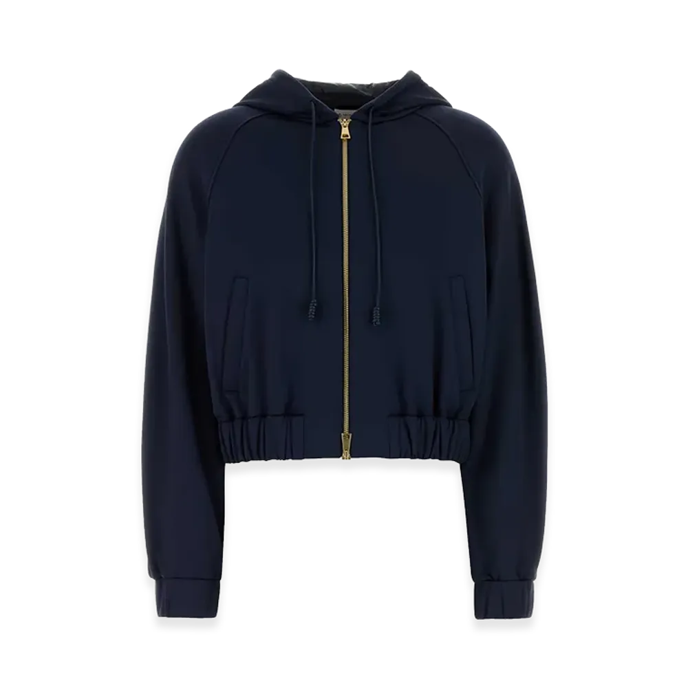 MONCLER Women's Hoodie "Navy Blue"