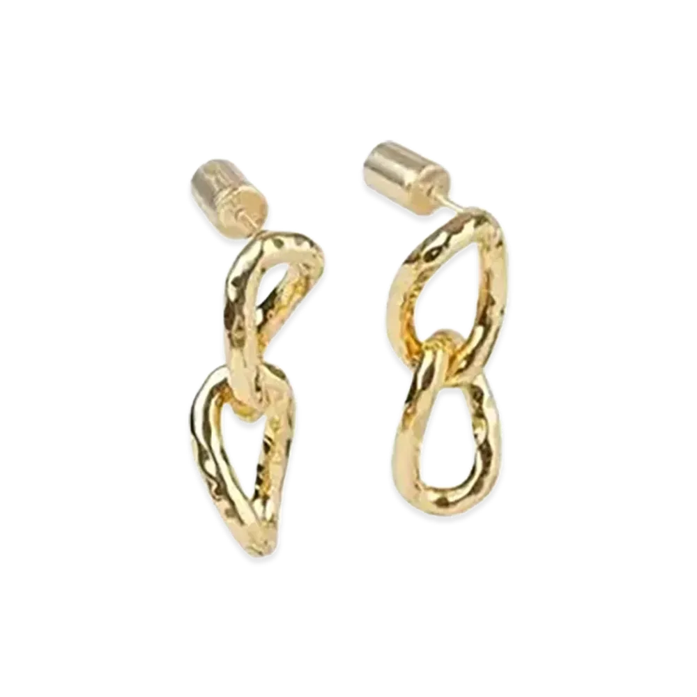 Jil Sander Women's Earrings "Gold"