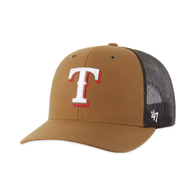 47 x Carhartt Texas Rangers Trucker "Brown"