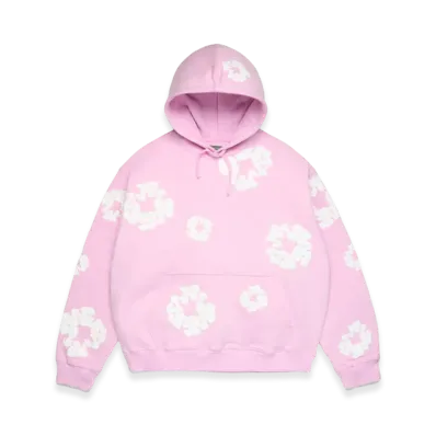 DENIM TEARS Cotton Wreath Hoodie "Powder Pink"