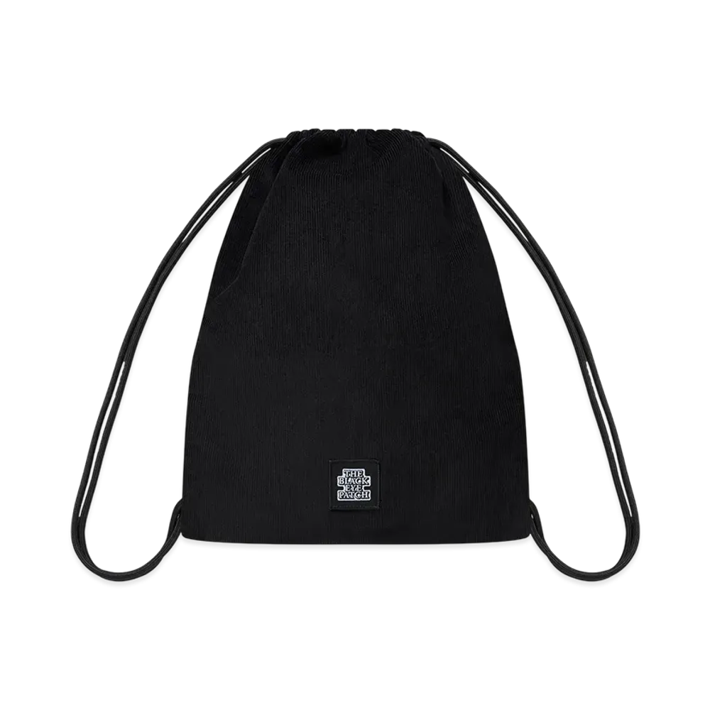 BlackEyePatch OG Label Corduroy Gym Bag "Black"
