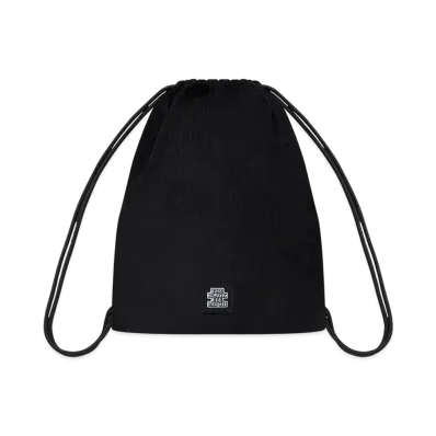 BlackEyePatch OG Label Corduroy Gym Bag "Black"