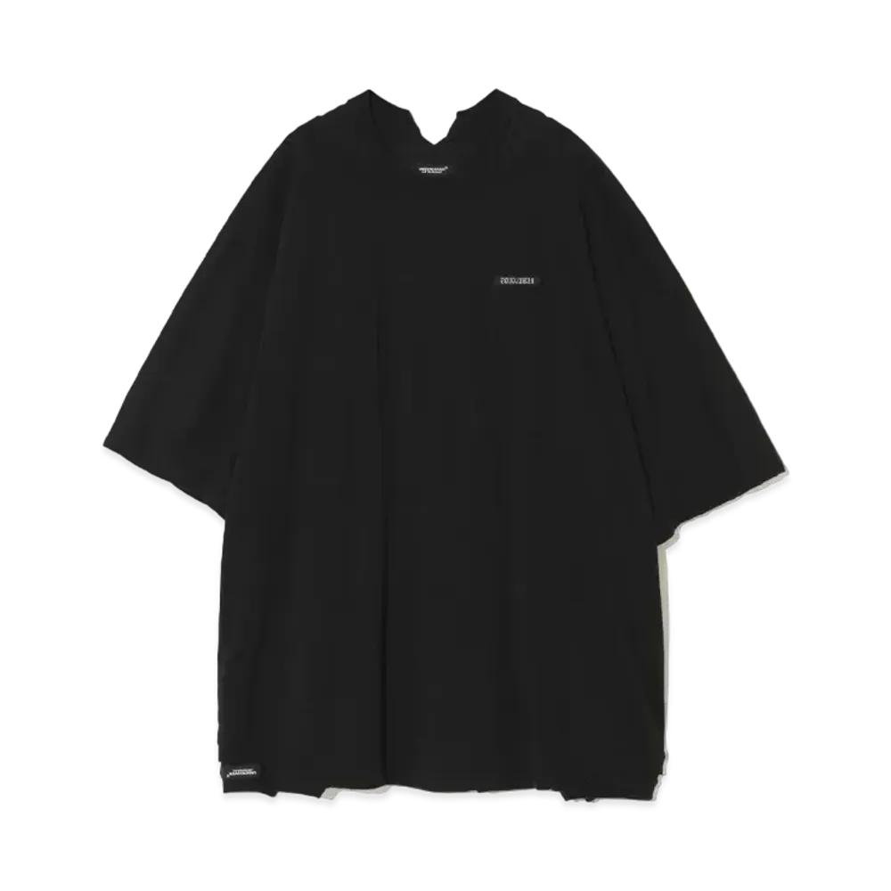 UNDERCOVER Cotton T-Shirt Custom Pullover "Black"