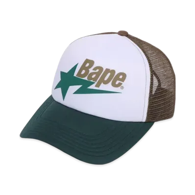 A BATHING APEBape Sta Mesh Cap "Green"