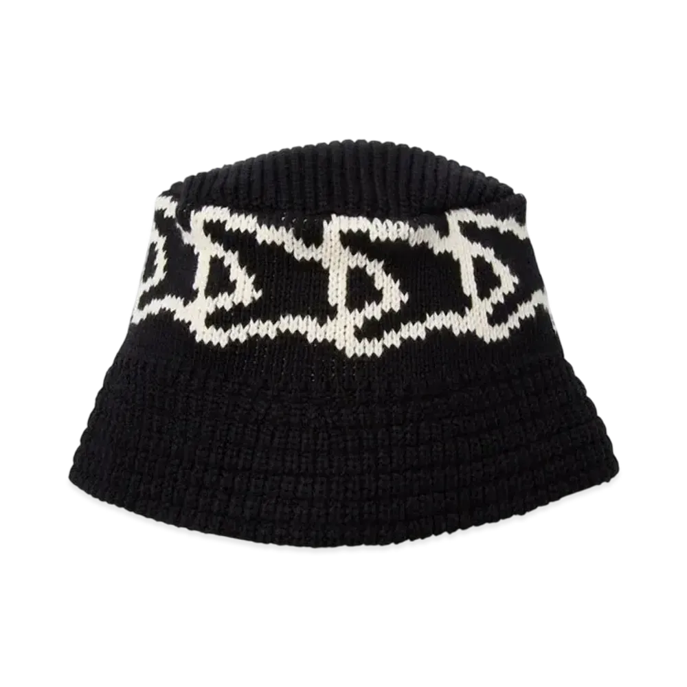 NEW ERA Knit Bucket Flag "Black"