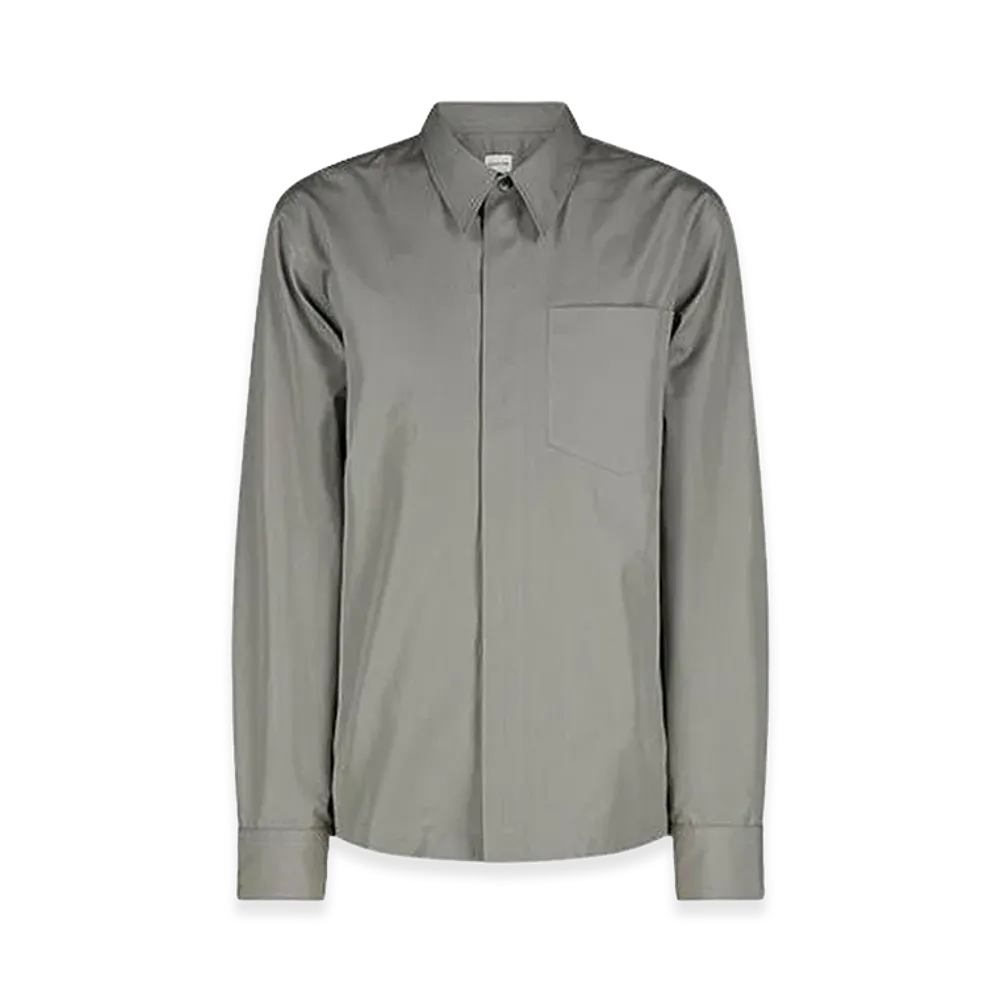 DRIES VAN NOTEN Cotton Shirt "Light Brown"