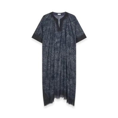 DRIES VAN NOTEN Printed Kaftan "Dessin B"