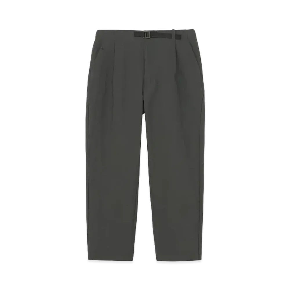 Goldwin One Tuck Tapered Ankle Pants (Unisex) "Deep Charcoal"