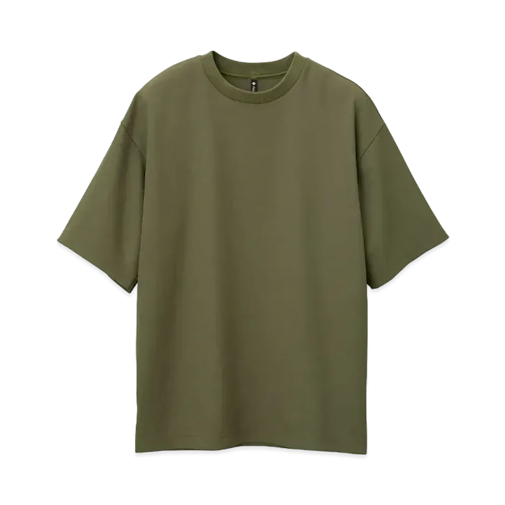 DESCENTE ALLTERRAIN I/O Stretch Twill H/S T-Shirts "Smoky Wood"