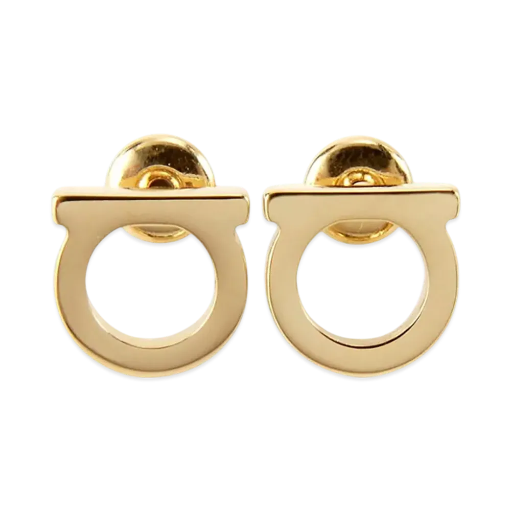 Salvatore Ferragamo Earrings Women Gancini Icon Motif "Gold"