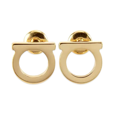 Salvatore Ferragamo Earrings Women Gancini Icon Motif "Gold"