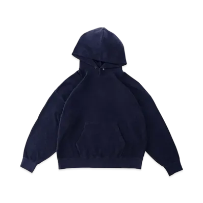 visvim Amplus SB Hoodie P.O. (C/WS Pile) "Navy"