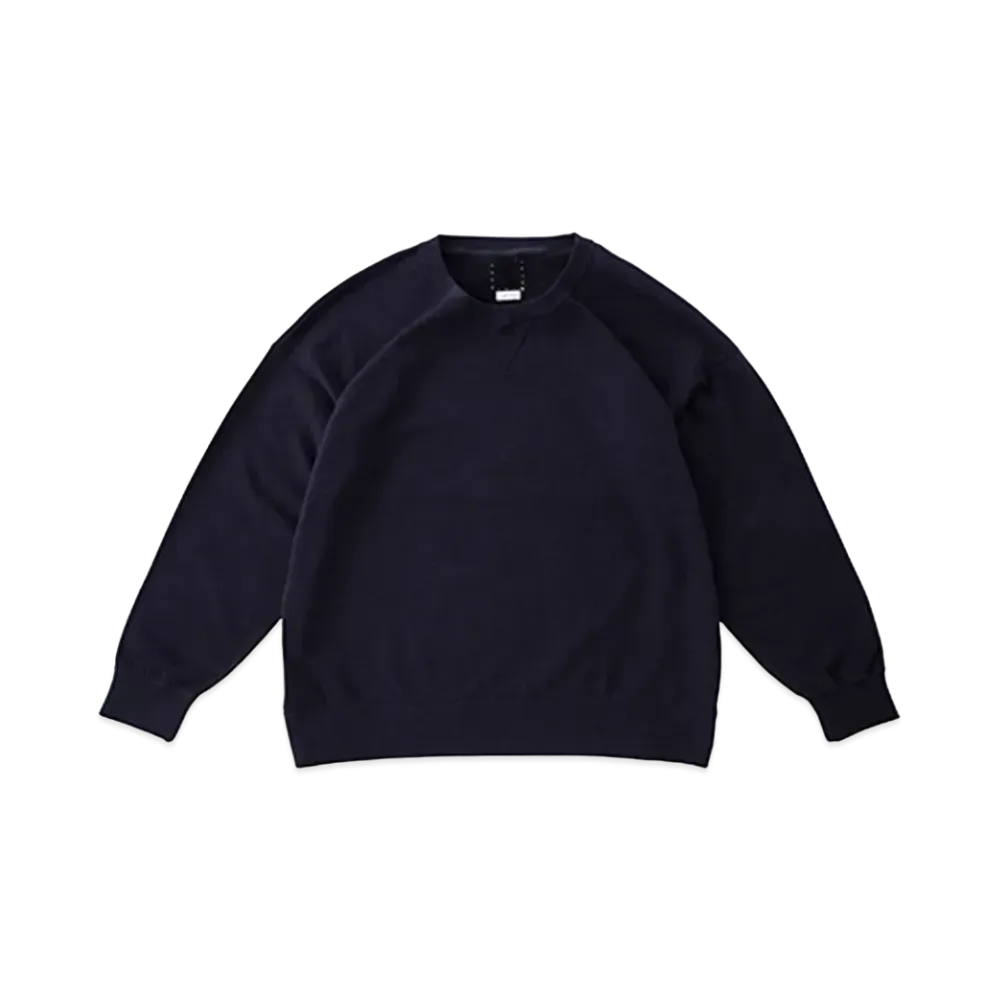 visvim JUMBO SWEAT L/S (C/WS) "Navy"