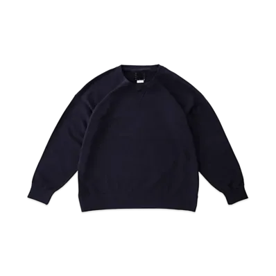visvim JUMBO SWEAT L/S (C/WS) "Navy"