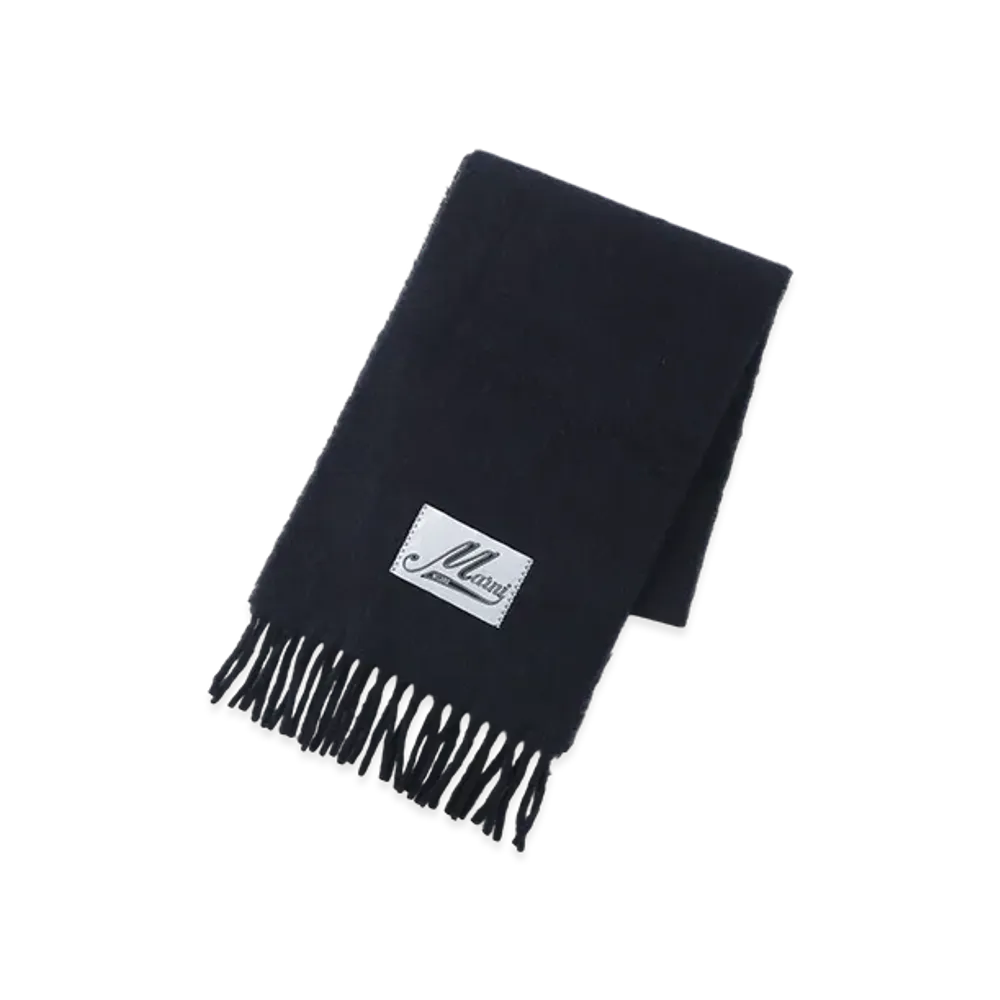 MARNI Muffler "Blublack"
